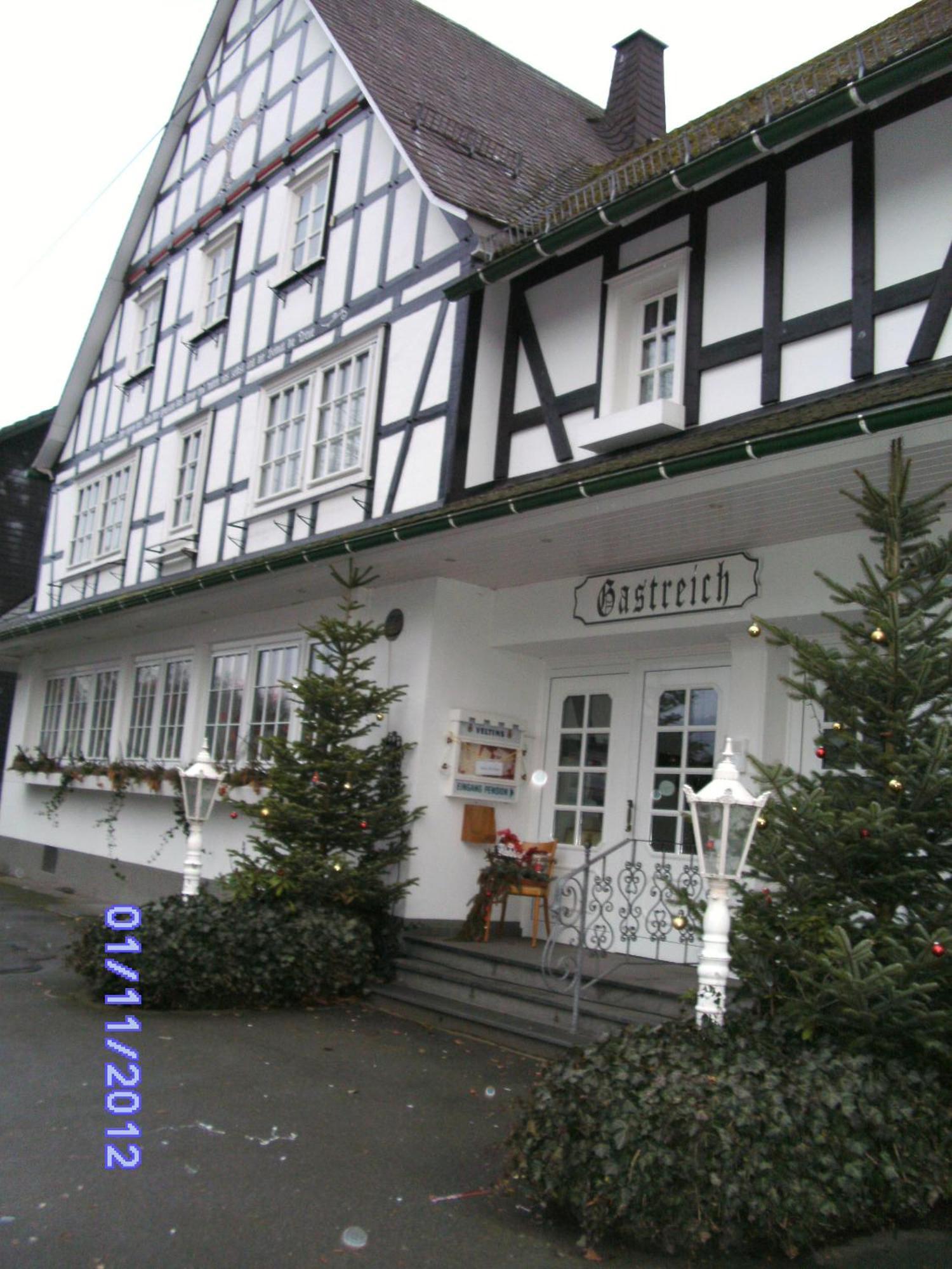Pension Gastreich Lennestadt Exteriér fotografie