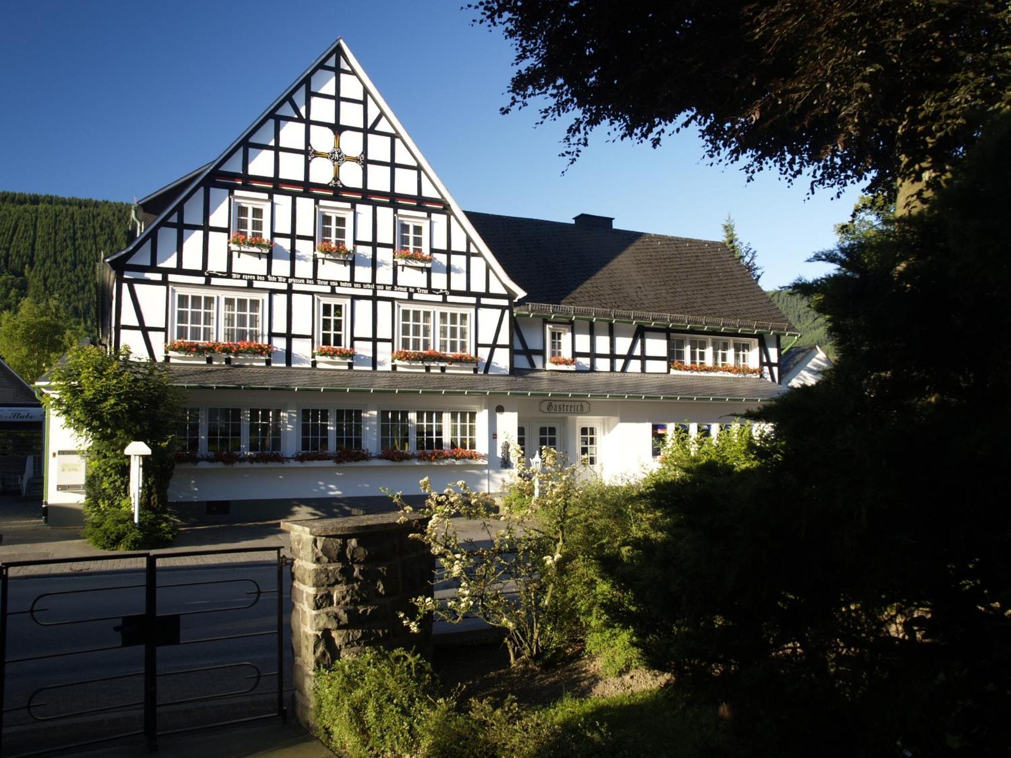 Pension Gastreich Lennestadt Exteriér fotografie